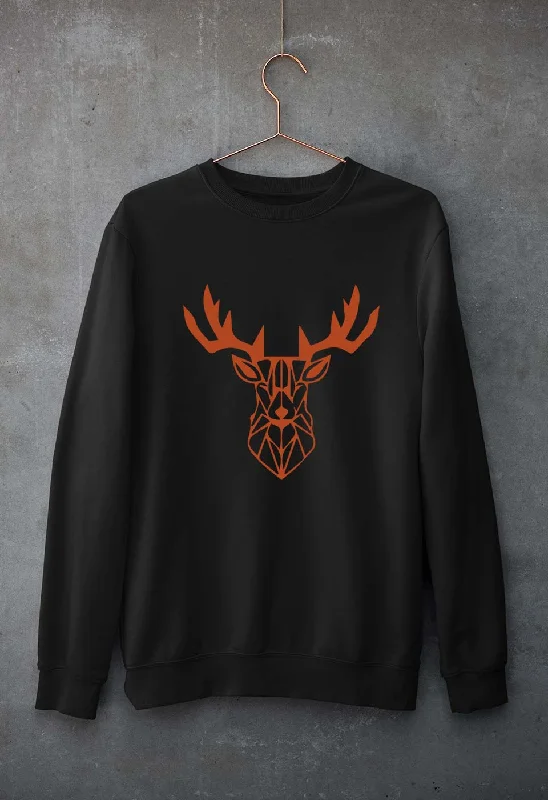 Deer  Unisex Sweatshirt for Men/Women Hoodie with Slim Fit Tailored Modern