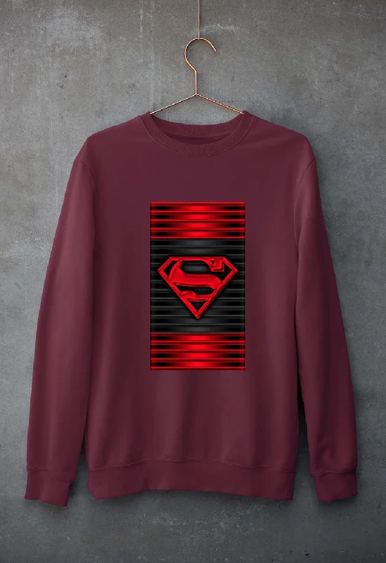 Superman Superhero Unisex Sweatshirt for Men/Women Hoodie with Earth Tones Natural Calm