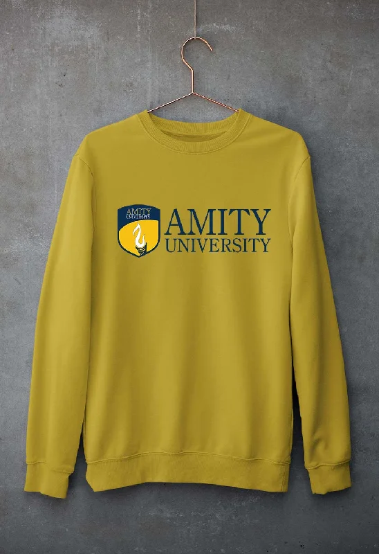 Amity Unisex Sweatshirt for Men/Women Hoodie with Hem Ribbing Snug Secure