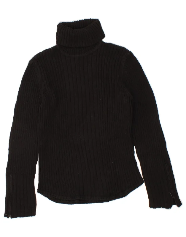 CALVIN KLEIN JEANS Womens Roll Neck Jumper Sweater UK 18 XL Black Cotton Chenille Fabric Brocade Fabric Lace Fabric CALVIN KLEIN JEANS Womens Roll Neck Jumper Sweater UK 18 XL Black Cotton Chenille Fabric Brocade Fabric Lace Fabric