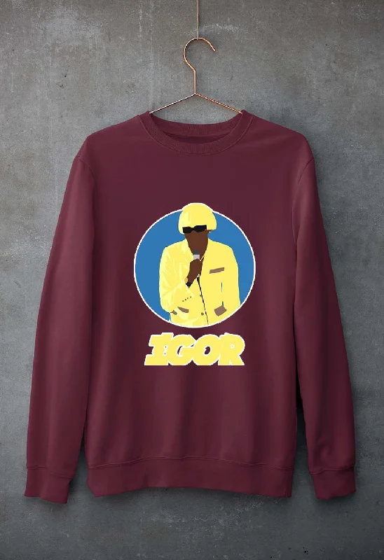 Igor Unisex Sweatshirt for Men/Women Zip Hoodie Drawstring Kangaroo Pocket