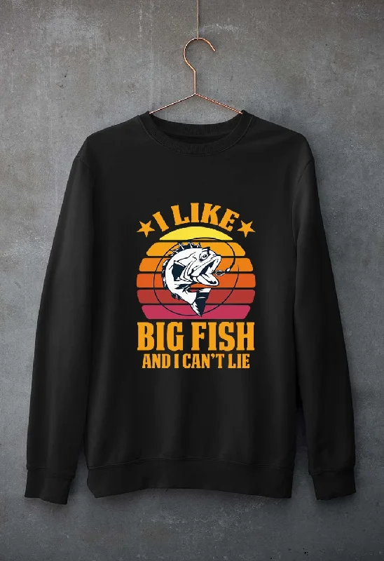 Fishing Unisex Sweatshirt for Men/Women Hoodie with Hem Elastic Stretchable Comfortable Fishing Unisex Sweatshirt for Men/Women Hoodie with Hem Elastic Stretchable Comfortable