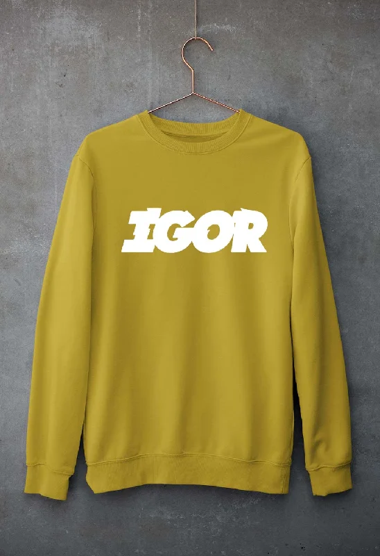 Igor Unisex Sweatshirt for Men/Women Hoodie with Embroidery Detailed Premium