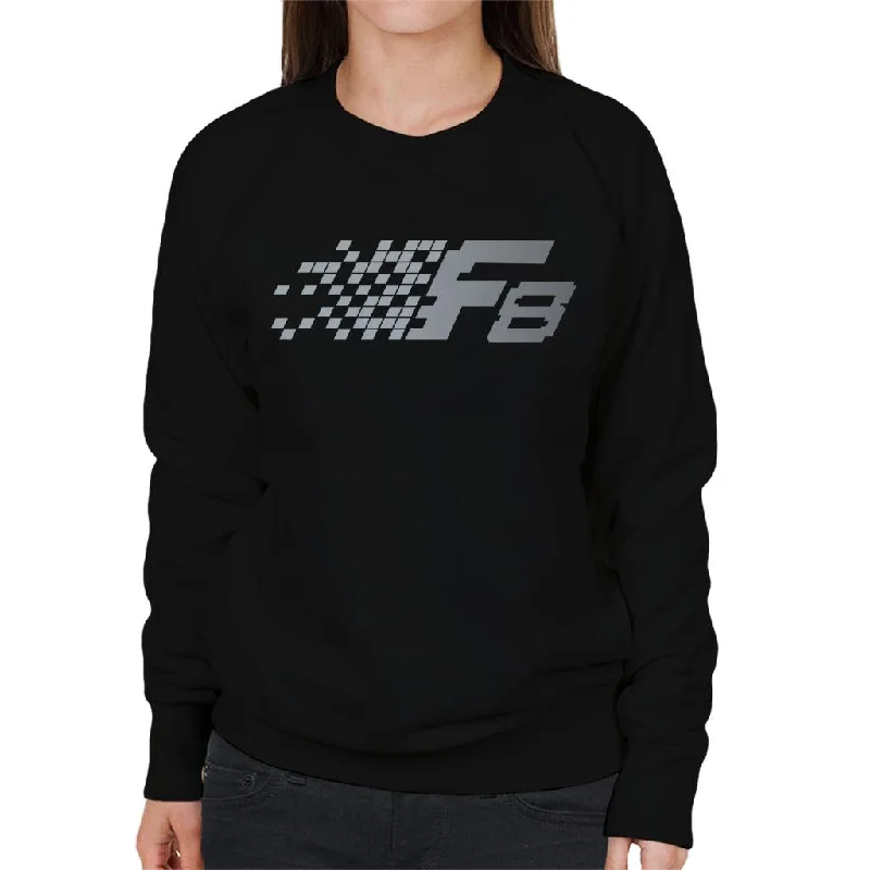 Fast and Furious F8 Pixelated Women's Sweatshirt Hoodie with Patch Decorative Personalized