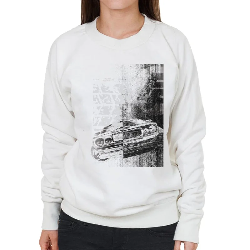 Fast and Furious Dodge Charger Close Up Women's Sweatshirt Hoodie with Full-Zip Functional Layering