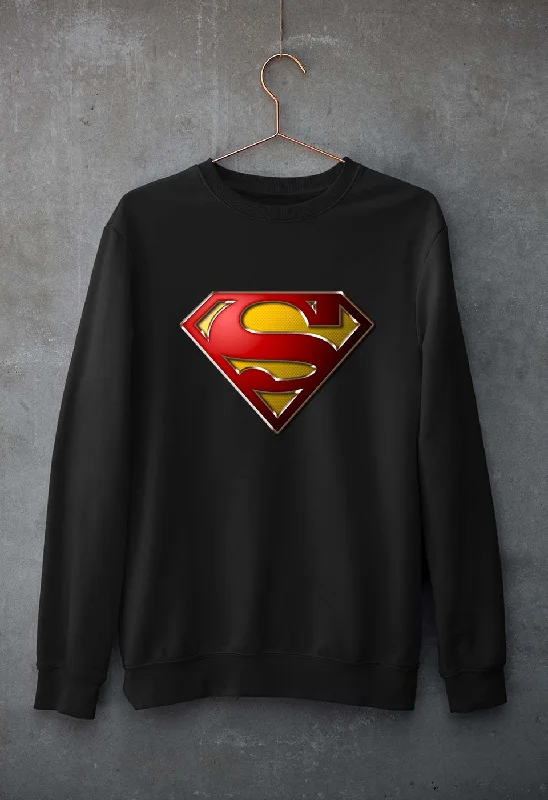 Superman Superhero Unisex Sweatshirt for Men/Women Cotton Hoodie Fleece Lining Warmth