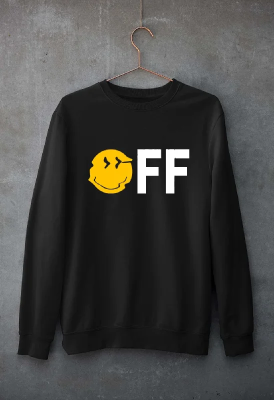 Emoji Off Unisex Sweatshirt for Men/Women Hoodie with Relaxed Fit Easy Casual