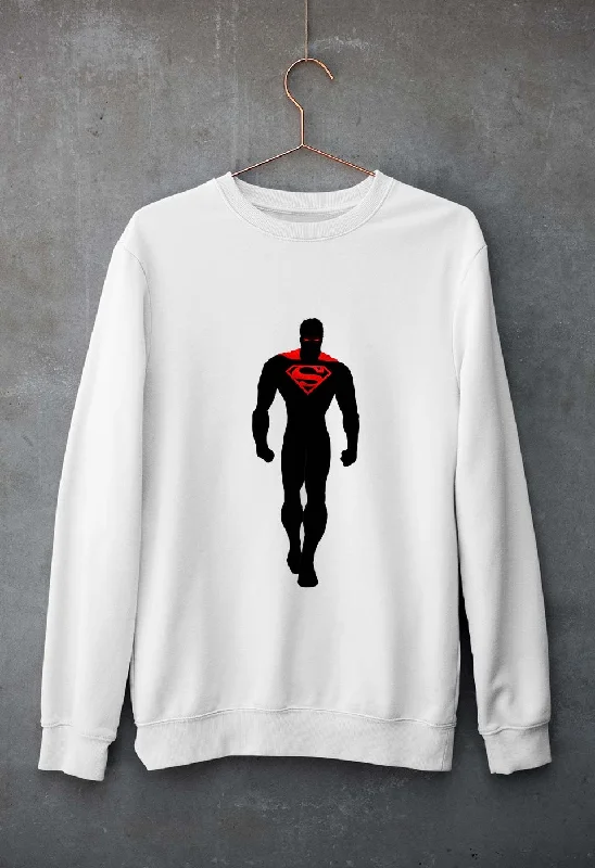 Superman Superhero Unisex Sweatshirt for Men/Women Hoodie with Oversized Fit Loose Comfortable