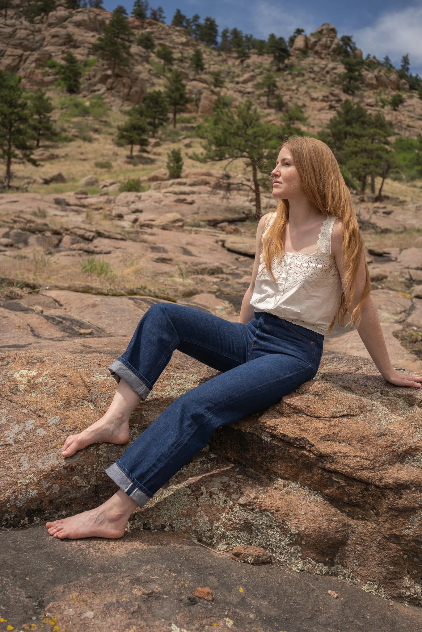 PDF Pattern - Helene Selvedge Jeans | Anna Allen Clothing Trendy Layered Pocket Jeans PDF Pattern - Helene Selvedge Jeans | Anna Allen Clothing Trendy Layered Pocket Jeans