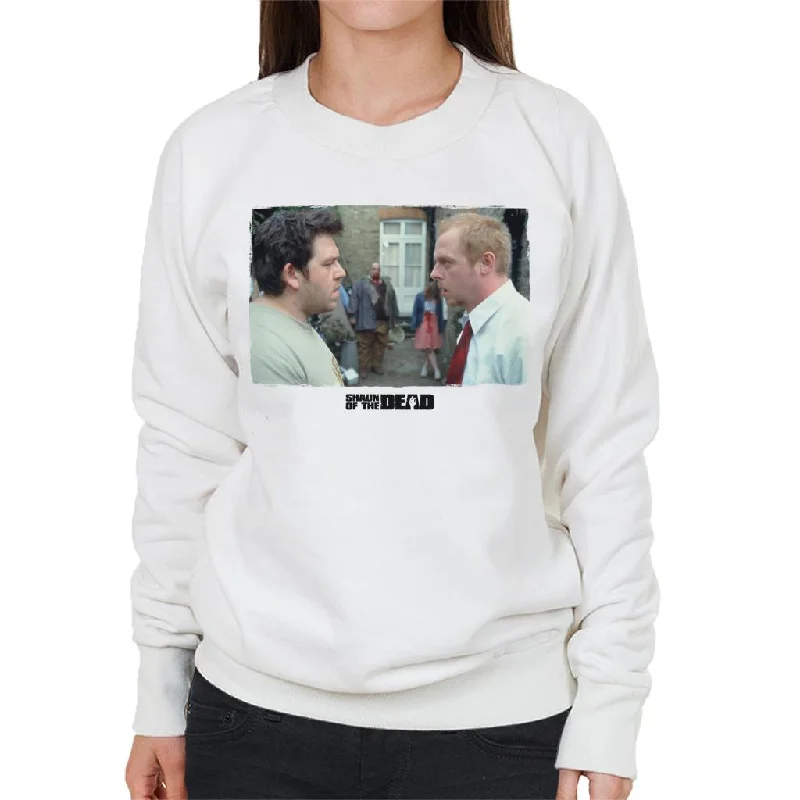 Shaun of the Dead Garden Scene Women's Sweatshirt Hooded Sweatshirt Casual Wear Street Style