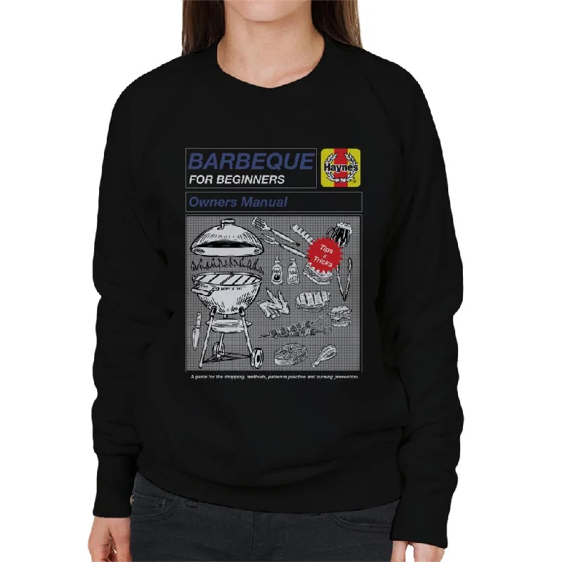 Haynes Barbeque For Beginners Women's Sweatshirt Hoodie with Relaxed Fit Easy Casual Haynes Barbeque For Beginners Women's Sweatshirt Hoodie with Relaxed Fit Easy Casual