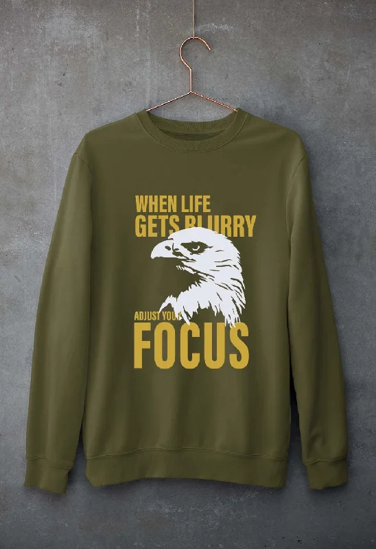 Eagle Unisex Sweatshirt for Men/Women Hoodie with Mesh Breathable Sporty