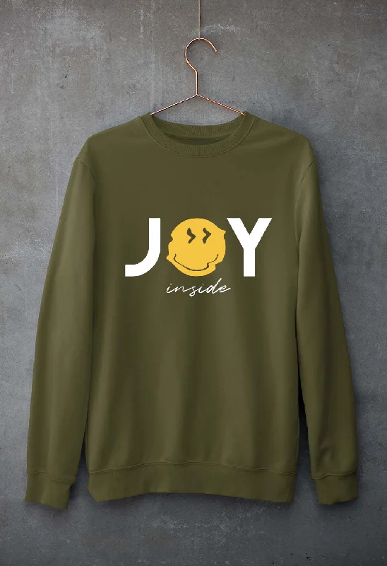 Joy Emoji Unisex Sweatshirt for Men/Women Hoodie with Gradient Ombre Colorful