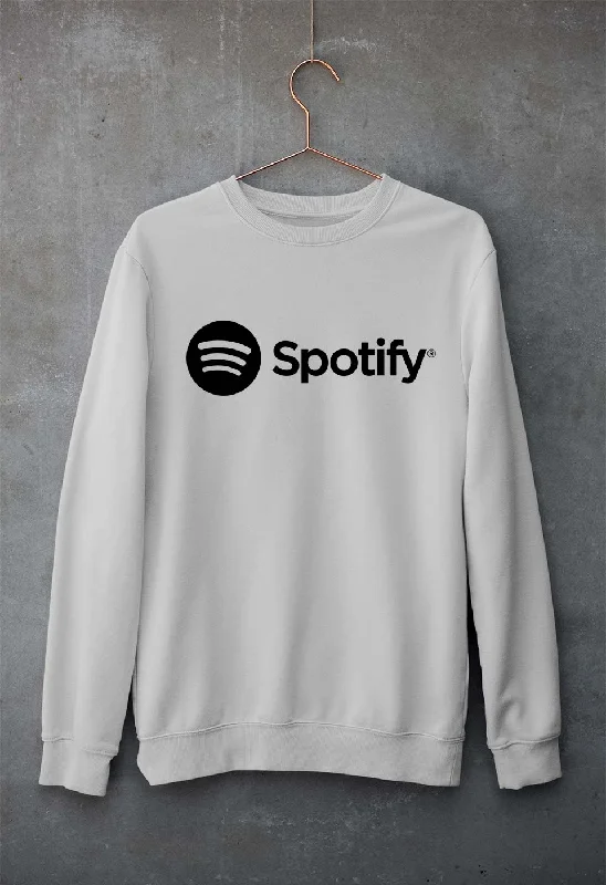 Spotify Unisex Sweatshirt for Men/Women Hoodie with Logo Branding Identity