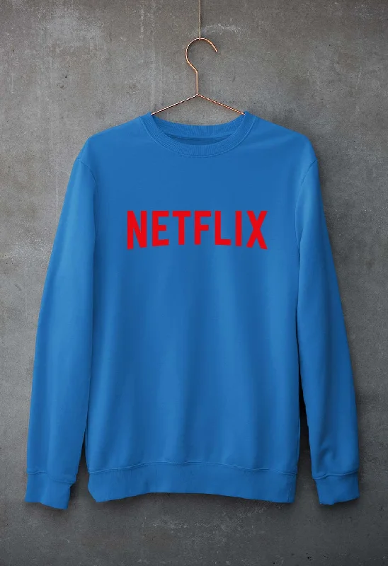 Netflix Unisex Sweatshirt for Men/Women Hoodie with Fur Luxurious Winter