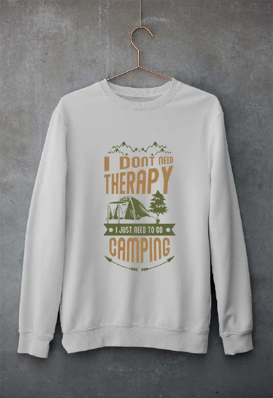 Camping Unisex Sweatshirt for Men/Women Hoodie with Hood Adjustable Protection