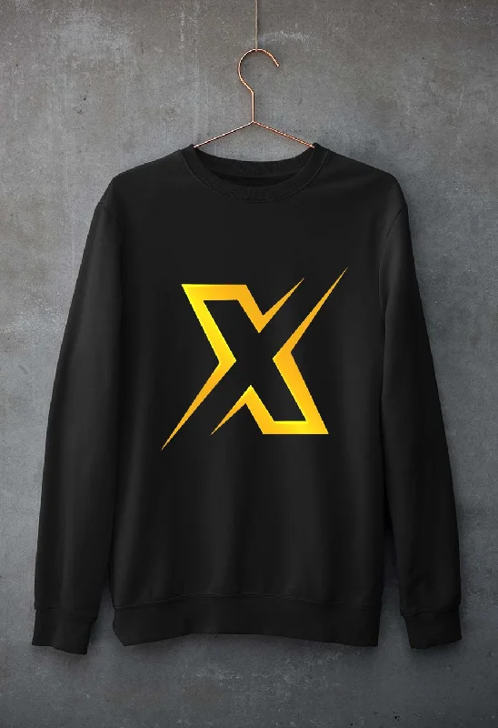 Battlegrounds Mobile India (BGMI) Xspark Esport Unisex Sweatshirt for Men/Women Hoodie with Stripes Bold Sporty