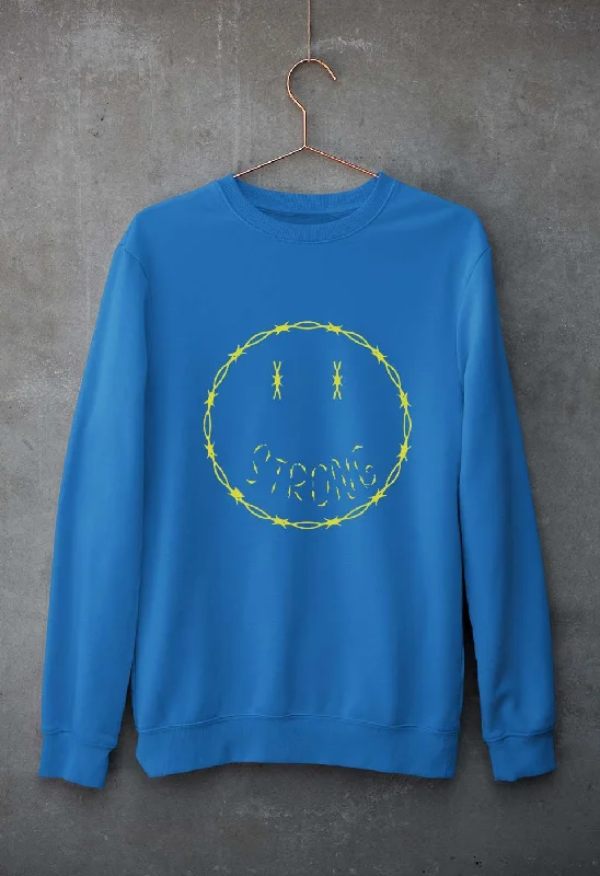 Strong Emoji Unisex Sweatshirt for Men/Women Hoodie with Emblem Brand Identity