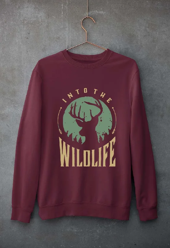 Deer Unisex Sweatshirt for Men/Women Hoodie with Emblem Brand Identity