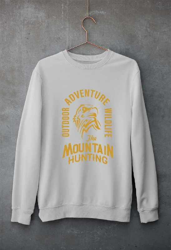 Eagle Unisex Sweatshirt for Men/Women Hoodie with Illustration Artistic Creative