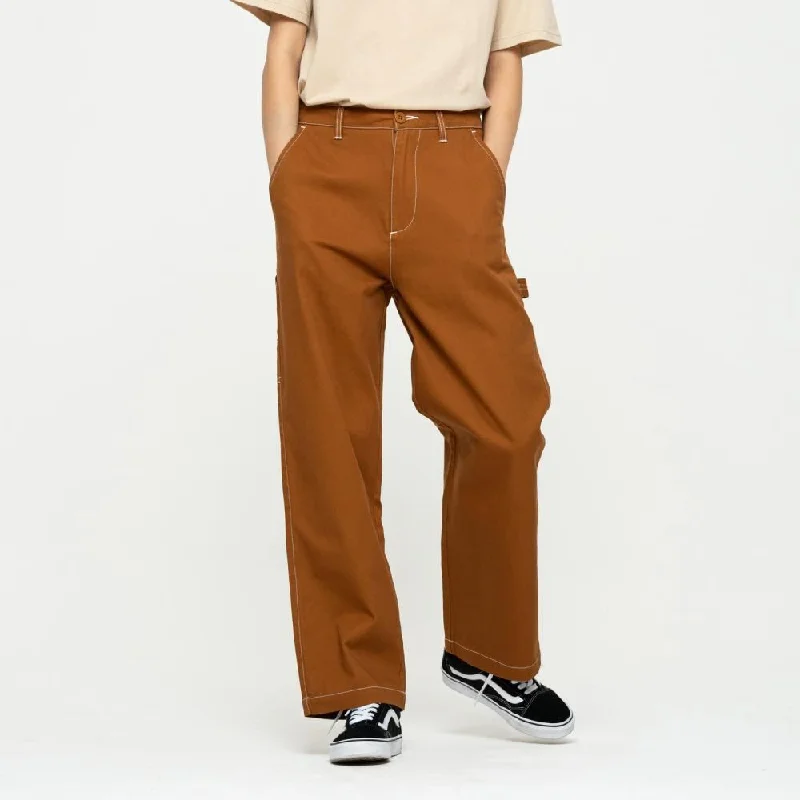 Santa Cruz Womens Pant Nolan Carpenter Pant - Butterscotch / White Comfortable Jogging Pants Santa Cruz Womens Pant Nolan Carpenter Pant - Butterscotch / White Comfortable Jogging Pants