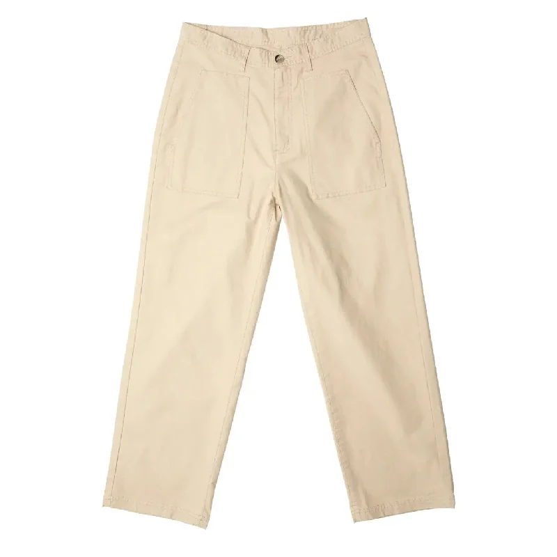 Kavu Womens Peri Pants Irish Cream Trendy Palazzo Pants