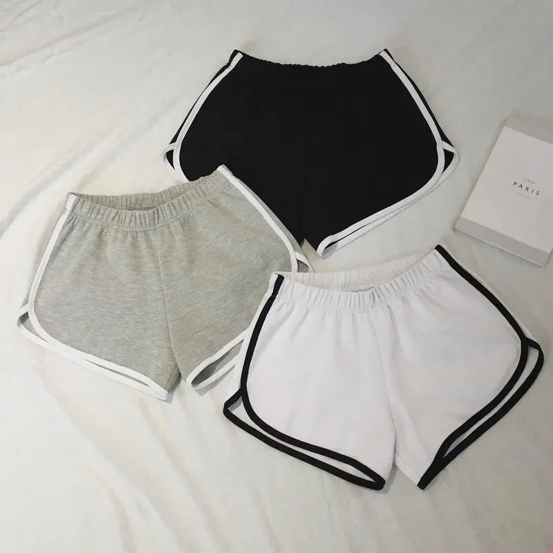 Summer Simple Shorts Women Home Yoga Beach Pants Leisure Female Sports Shorts Indoor Outdoor Sleek Black Pants Summer Simple Shorts Women Home Yoga Beach Pants Leisure Female Sports Shorts Indoor Outdoor Sleek Black Pants