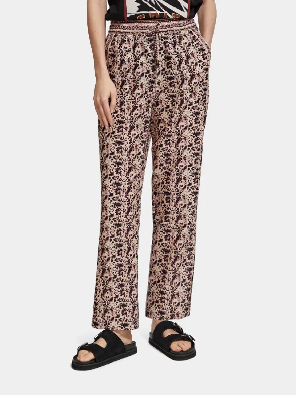Printed beach pants Elegant Trouser Pants