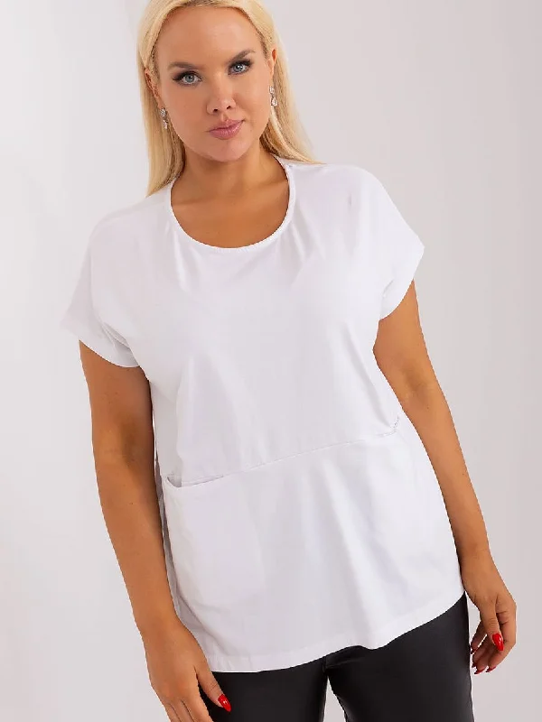 Plus size blouse Relevance Elegant Peplum Blouse