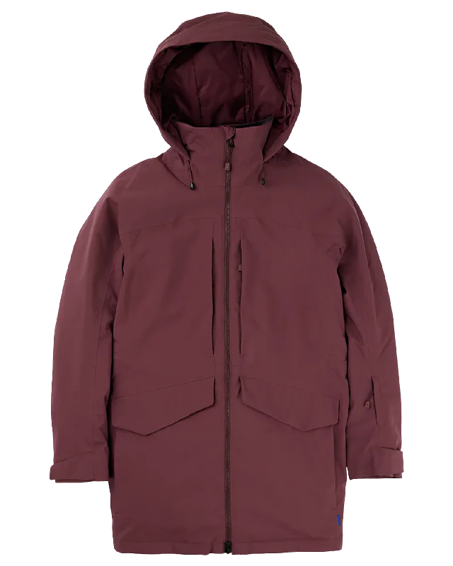 Burton Women's Prowess 2.0 2L Snow Jacket - Almandine Mesh Fabric Canvas Fabric Denim Fabric