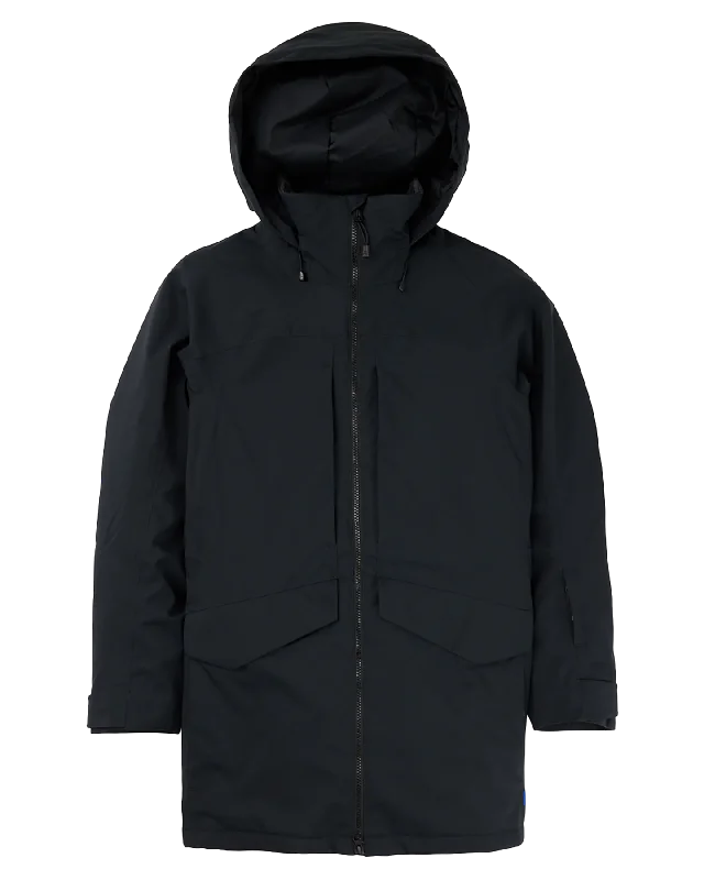 Burton Women's Prowess 2.0 2L Snow Jacket - True Black Satin Blend Silk Blend Wool Blend