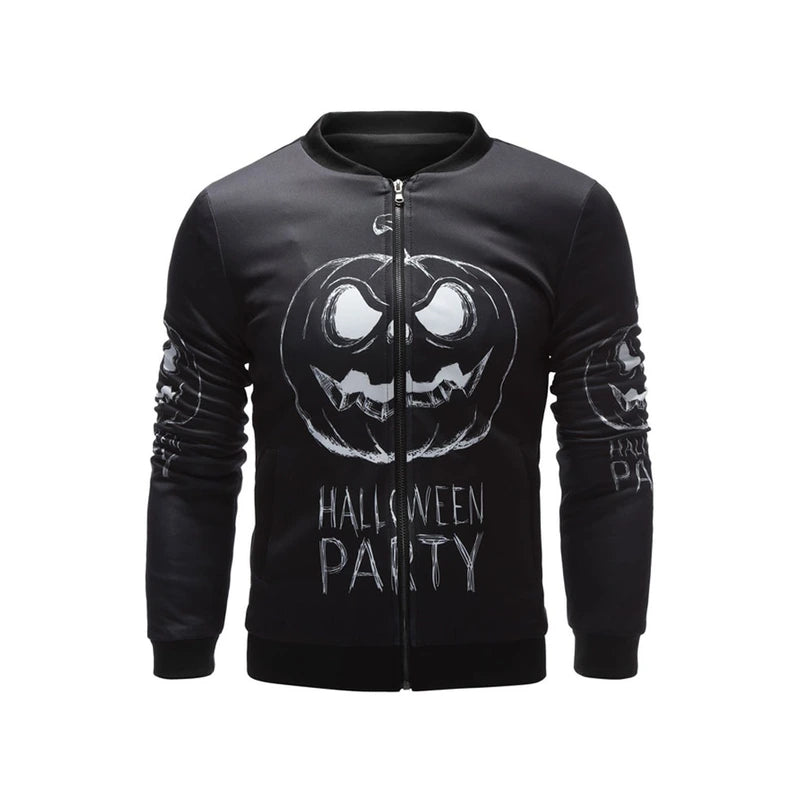 Halloween Party Jacket Mesh Blend Leather Blend Suede Blend