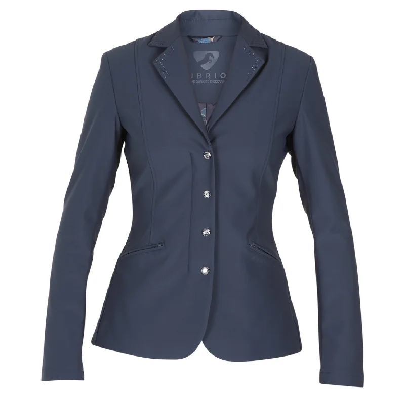 Shires Aubrion Ladies Wellington Show Jacket Collared T-Shirt Boat Neck A-Line