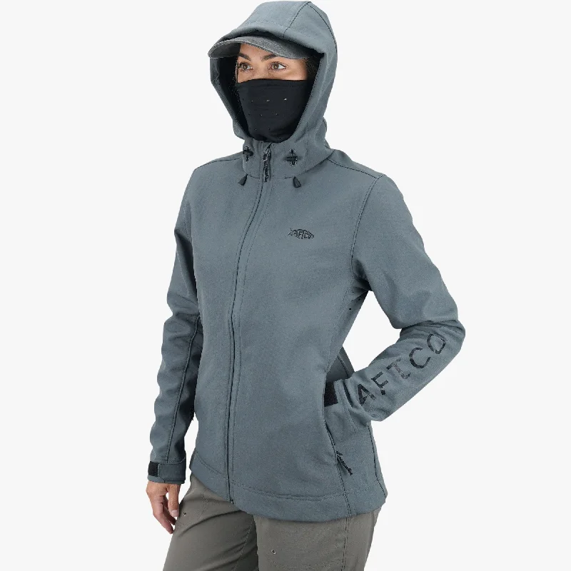 Women's Reaper Windproof Jacket Front Pockets Side Pockets Patch Pockets