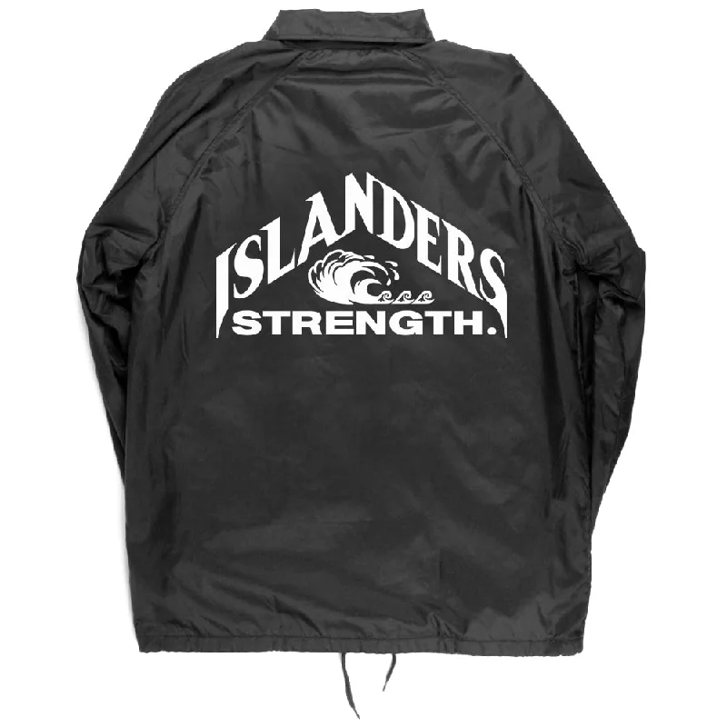 Islanders Strength Windbreaker Jacket Limited Edition Elasticated Jacket Padded Jacket Insulated Jacket