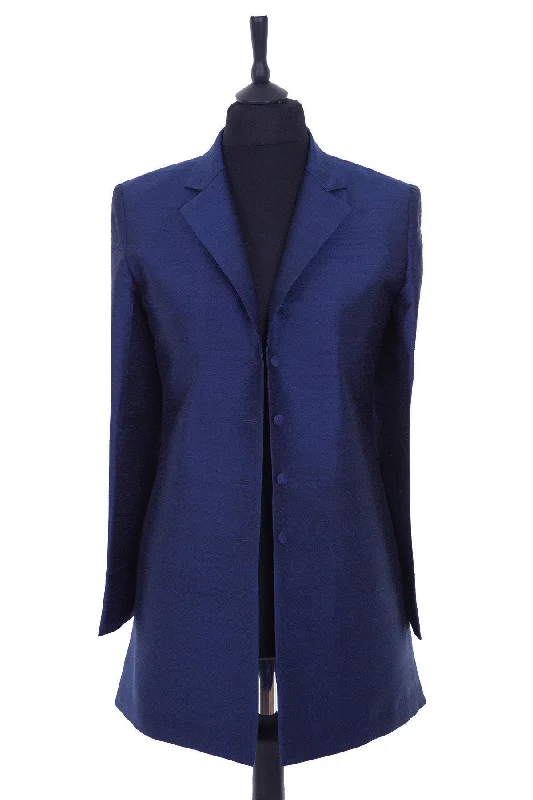 Sicily Jacket in Midnight Blue Cotton Jacket Linen Jacket Terry Jacket