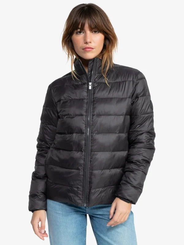 Roxy Wind Bliss Jacket Womens 2025 Quilted Jacket Puffer Jacket Insulated Jacket