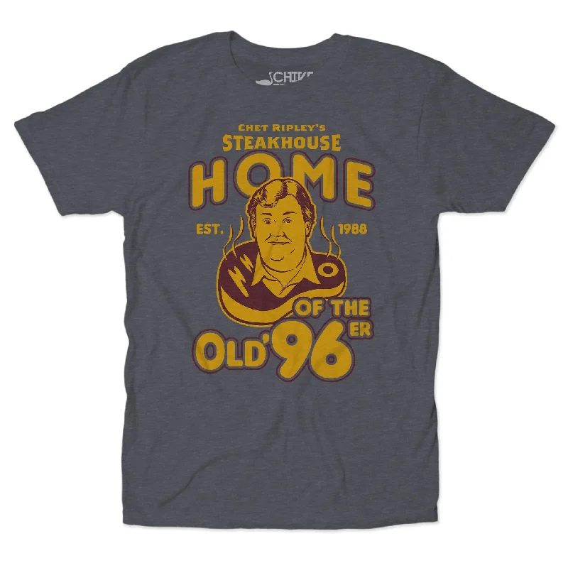Home Of The Old 96er Unisex Tee V-Neck T-Shirt Long Sleeve Cotton