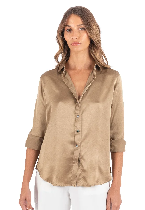 Satin-Silk Dark Gold Classic Fit Charmeuse Silk Shirt Chenille Blend Fleece Blend Nylon Blend Satin-Silk Dark Gold Classic Fit Charmeuse Silk Shirt Chenille Blend Fleece Blend Nylon Blend