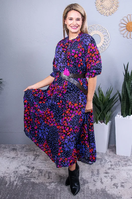Garden Dreams Purple/Multi Color Floral Color Block Maxi Dress - D5558PU Classic Solid Maxi Dress Garden Dreams Purple/Multi Color Floral Color Block Maxi Dress - D5558PU Classic Solid Maxi Dress