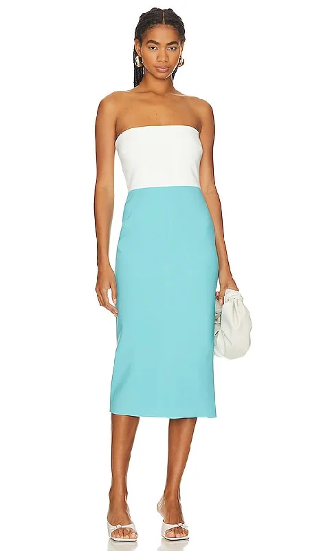 Amanda Uprichard Arie Dress in Baby Blue