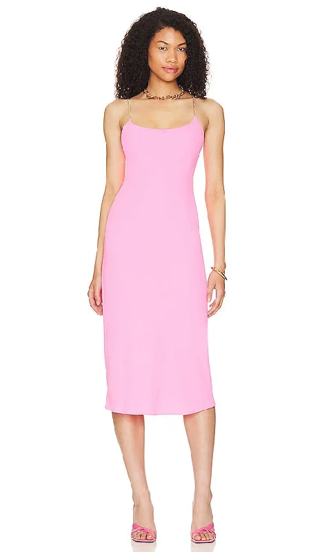 Amanda Uprichard Talena Dress in Pink