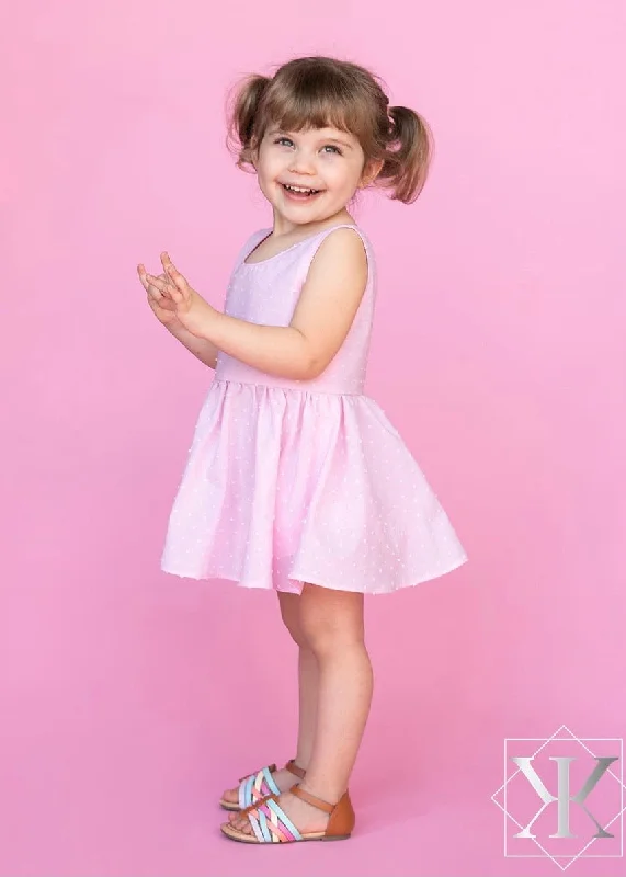 Pink Swiss Dot