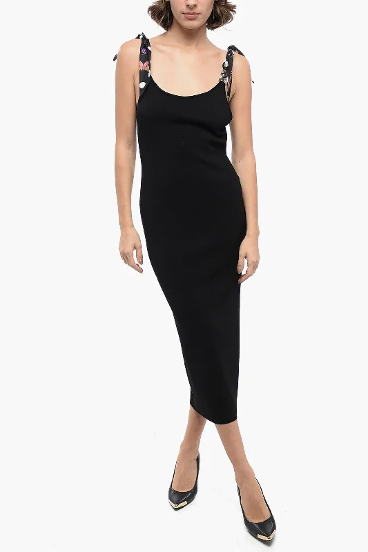 Versace Open-back BUTTERFLIES Dress with MEDUSA Detail 40 Italian size