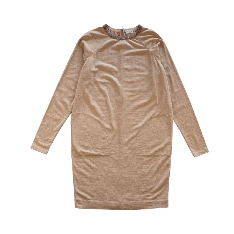 Brunello Cucinelli Knit Dress  - Women's L