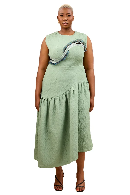 Chinu Sage Dress