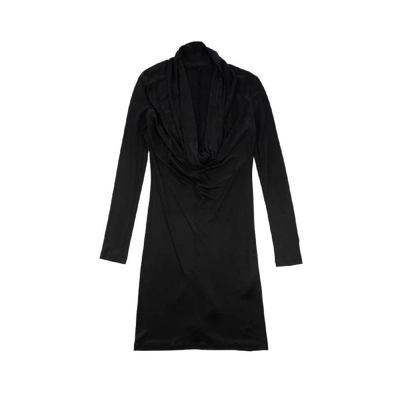 Helmut Lang Cowl-Neck Dress - Women's S