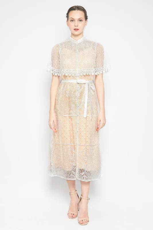 Maglia Dress in White