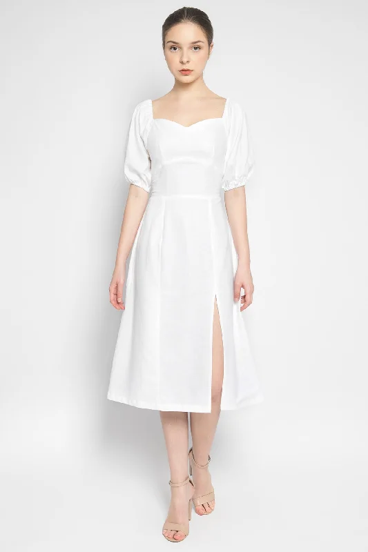 Aurora Dress in White