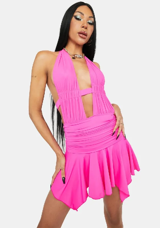 Kinda Psychic Handkerchief Dress